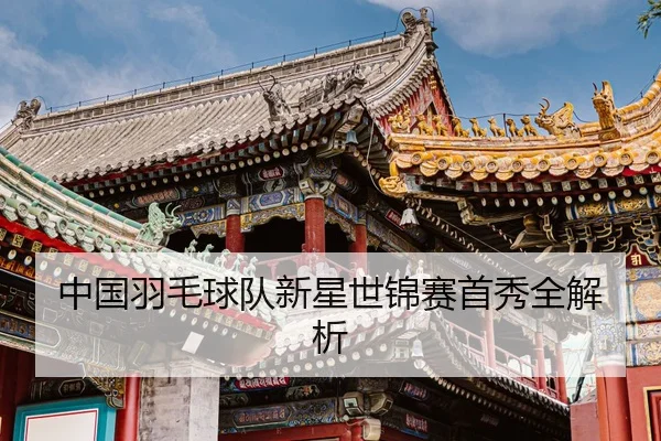 中国羽毛球队新星世锦赛首秀全解析 | BetVictor